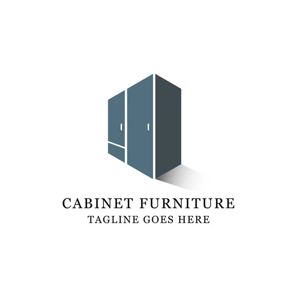 Design Logo Armoire Meubles Intérieur Est Bon Pour Votre Entreprise — Image vectorielle