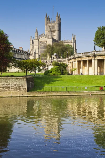 Bath Abbey Reflection — Stock Photo, Image