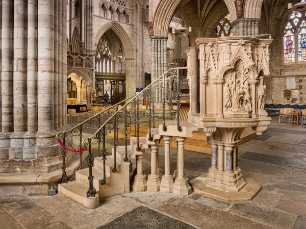 Interno della cattedrale esterna — Foto Stock