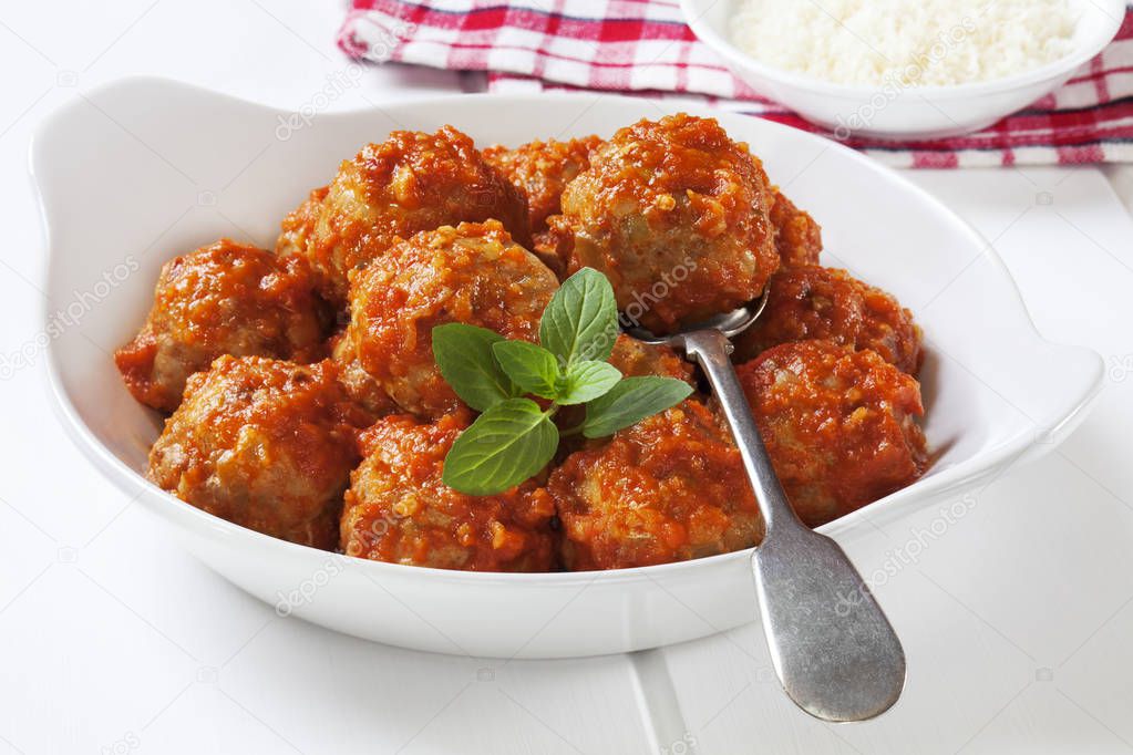 Meatballs of Turkey with Marinara
