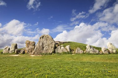 Batı Kennet uzun Barrow Avebury Wiltshire England