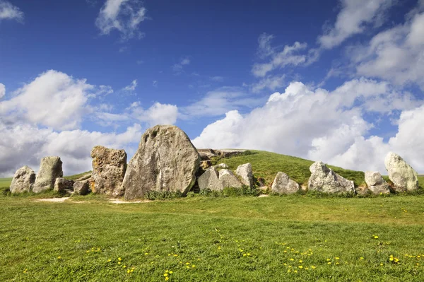 West Kennet lång Barrow Avebury Wiltshire England — Stockfoto