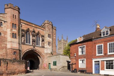 Edgar Tower and Cathedral, Worcester clipart