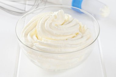 Whipped Cream in a Bowl clipart