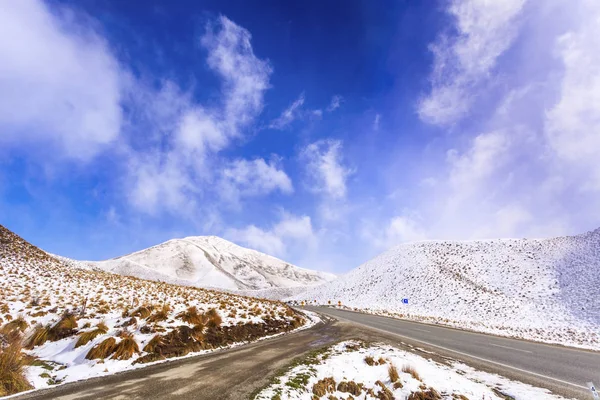 Lindis pass Nieuw-Zeeland — Stockfoto