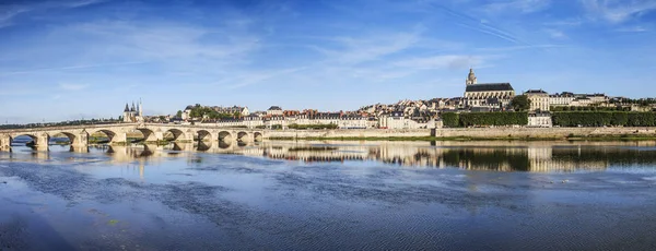 Blois Panorama, Loire Valley France — Stock Photo, Image