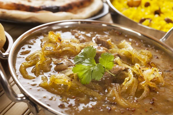 Lamb Dhansak Indian Curry — Stock Photo, Image