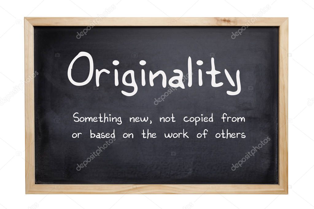 Originality Concept in Words