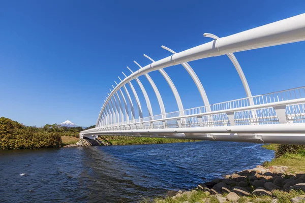 Te Rewa Rewa Bridge Nuova Plymouth Nuova Zelanda — Foto Stock