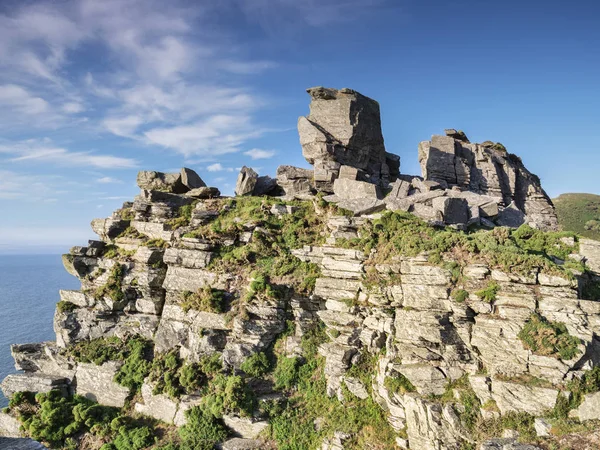 Lynmouth Valley of the Rocks UK — Stock Photo, Image