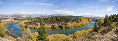 Sonbahar Panorama Otago, Yeni Zelanda