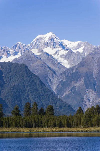 Mount Tasman Gölü Matheson üzerinden — Stok fotoğraf