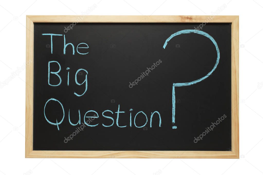 Blackboard The Big Question