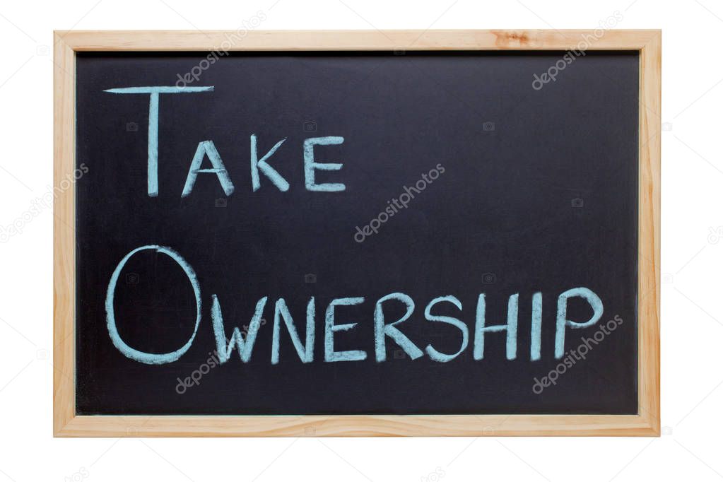 Take Ownership Blackboard