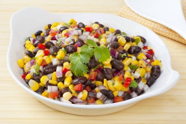 Black Bean and Corn Salad clipart