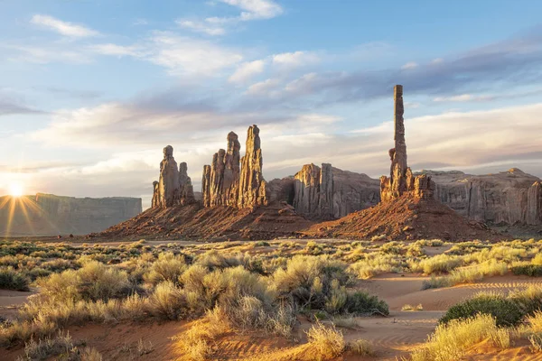 Долина монументів Арізона США — стокове фото