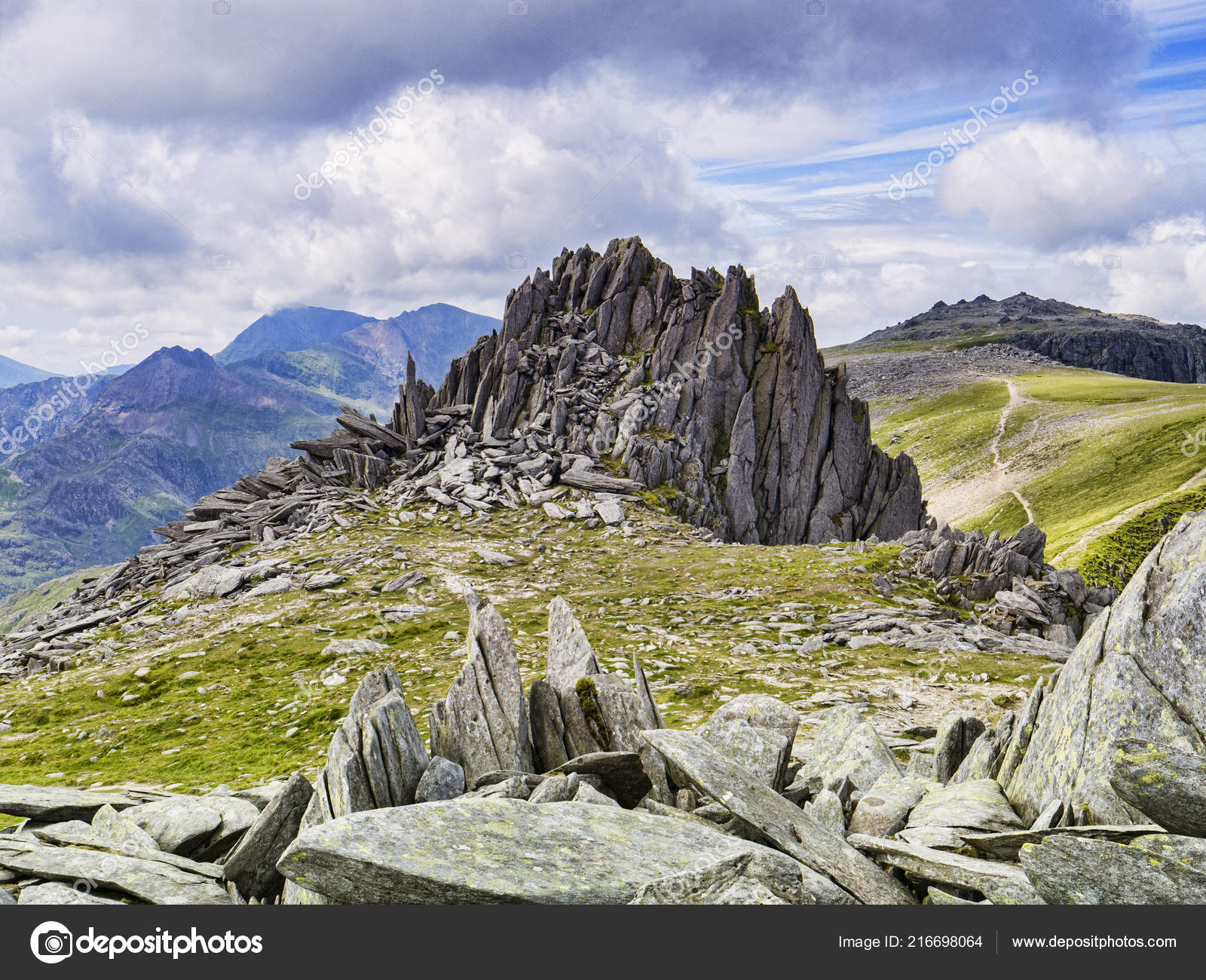 Castello di Parco nazionale di Snowdonia venti Galles Regno Unito — Foto Stock