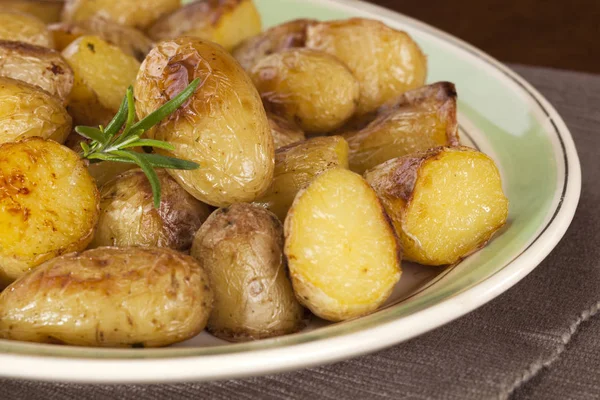 Roast Potatoes with Rosemary — Stock Photo, Image