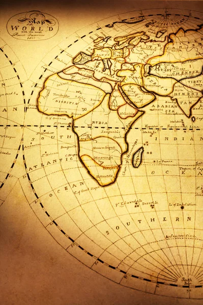 Old World Map Vintage