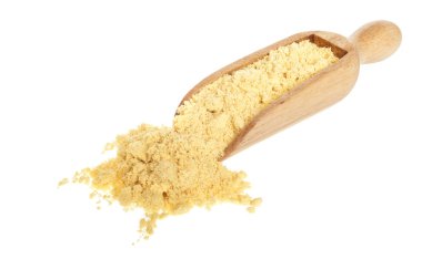 Beyaz vurgunun içinde hardal tozu