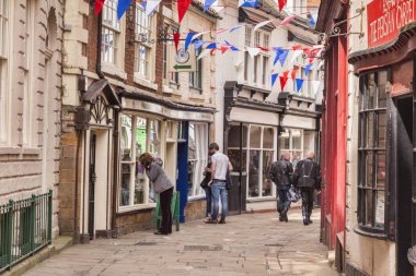 Whitby North Yorkshire İngiltere'de alışveriş