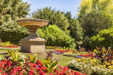 Geçit töreni bahçeleri Somerset İngiltere'de Bath