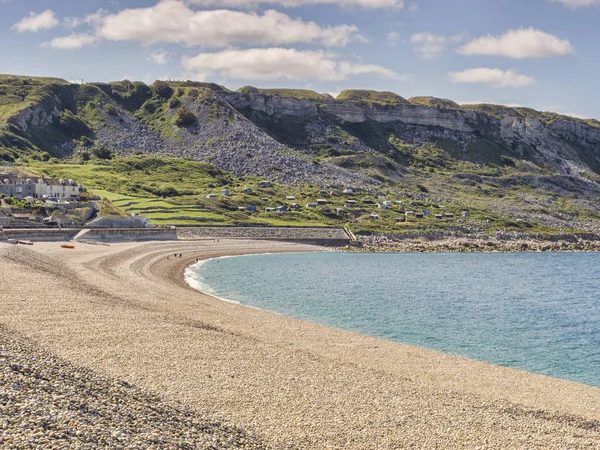 Chesil Beach Dorset Storbritannien — Stockfoto