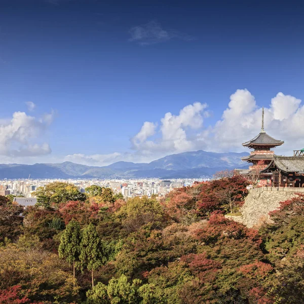 Kyoto, Kiyomizu-dera Temple, Japán — Stock Fotó