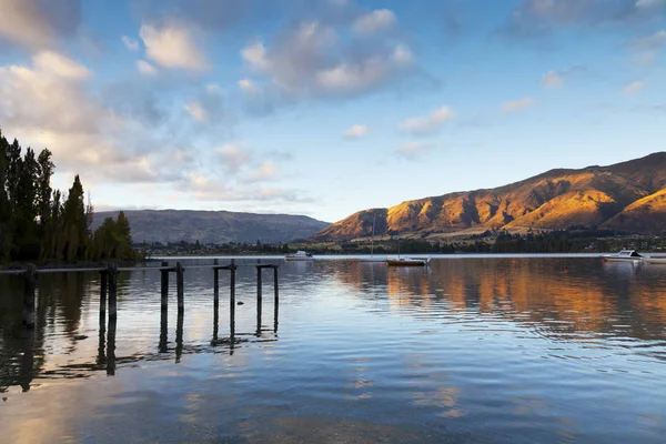 Göl Wanaka Otago Yeni Zelanda — Stok fotoğraf