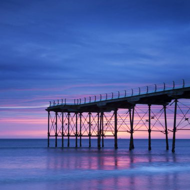 Saltburn Pier at Dawn Square