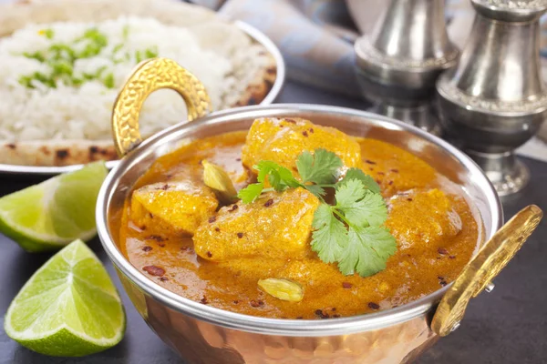 Vaj csirke curry — Stock Fotó