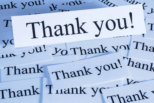 Thank You Words Concept — Stock Photo, Image