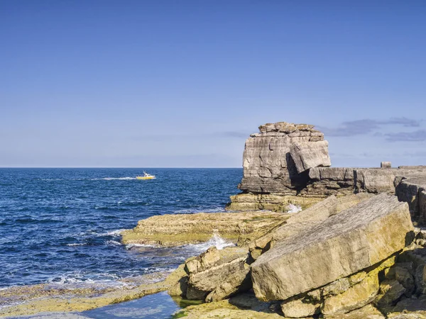 Kansel Roak Portland Bill Uk — Stockfoto