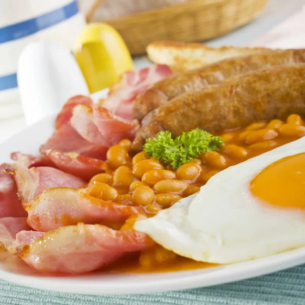 English Cooked Breakfast — Stock Photo, Image