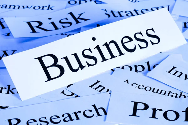 Business Risk Concept — Stock Photo, Image