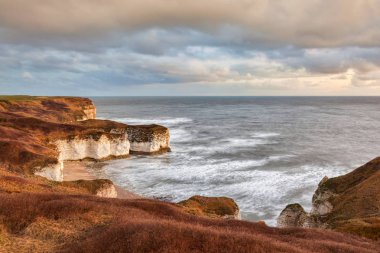 Flamborough kafa North Yorkshire İngiltere'de