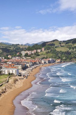 Zarautz Bay Bask Ülkesi İspanya