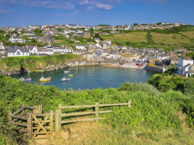 Bağlantı noktası ishak Cornwall İngiltere'de