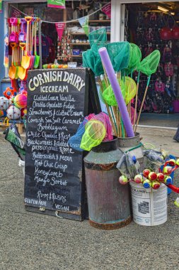 Cornish süt dondurma lezzeti