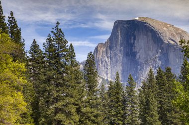 Half Dome Yosemite National Park USA clipart