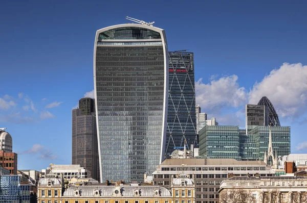 Londen Skyline Walkie Talkie — Stockfoto