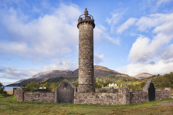 Glenfinnan Monument, Scotland, UK — Stock Photo, Image