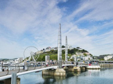 Torquay Marina Devon İngiltere'de