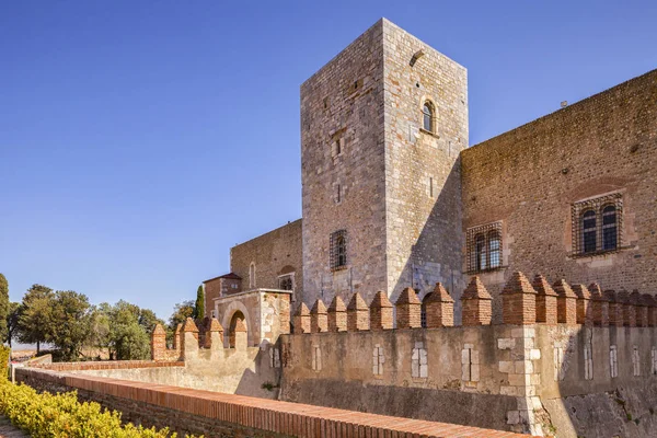 Paleis van de koningen van Majorca, Perpgnan, Frankrijk — Stockfoto