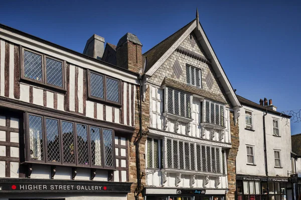 Historic Buildings Dartmouth Devon UK — Stock Photo, Image