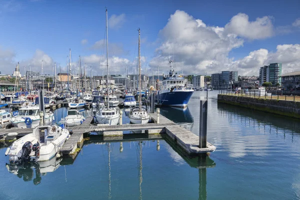 Sutton havuzu Plymouth Devon İngiltere'de — Stok fotoğraf