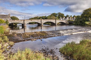 Newton Stuart köprüsü üzerinde nehir Cree İskoçya