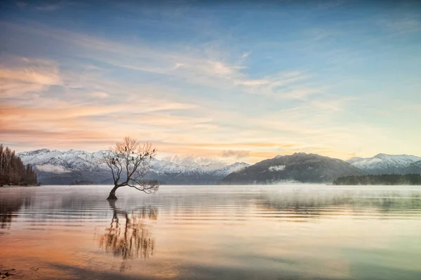 Lake Wanaka Otago nya Zeeland — Stockfoto