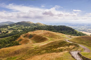 Malvern Hills ile İngiliz Camp, İngiltere