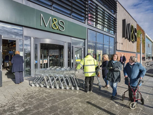 Marks and Spencer Vangarde Shopping Centre York Regno Unito — Foto Stock